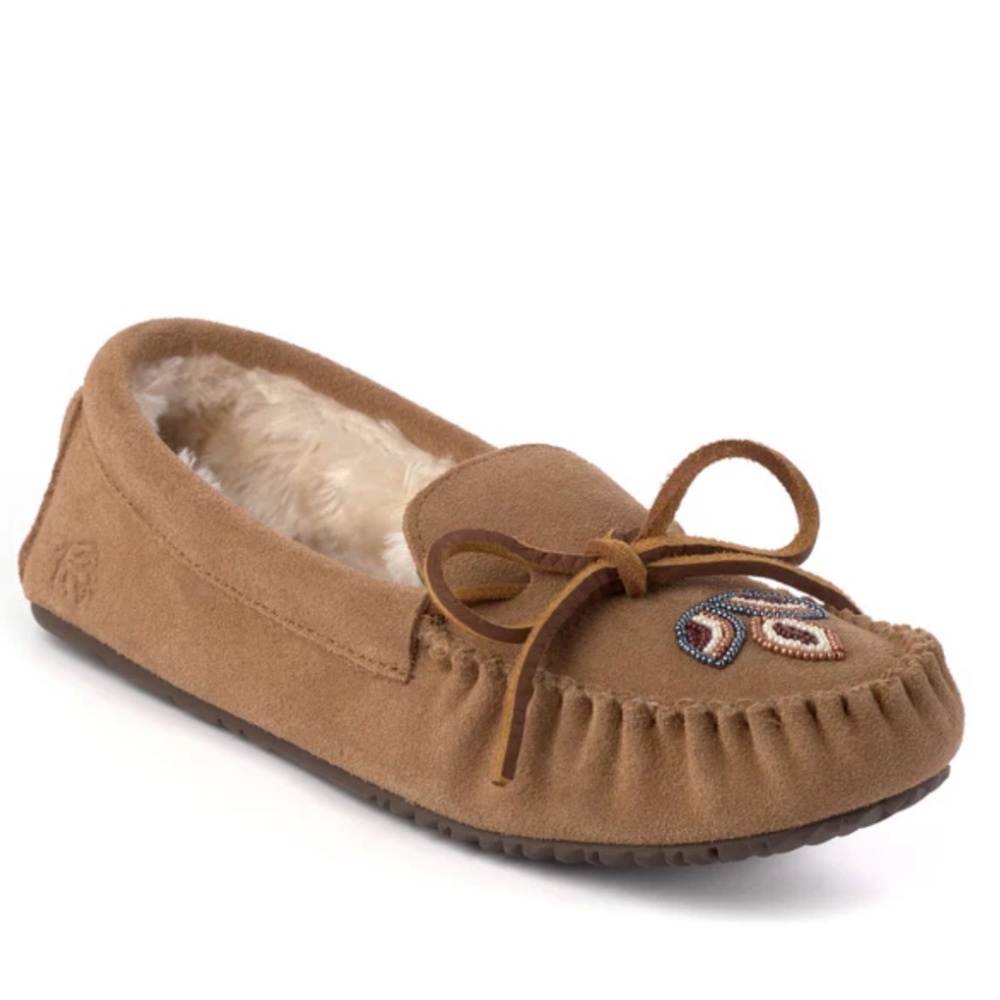 Kayak Cozy Manitobah Fleece Lined Moccasins